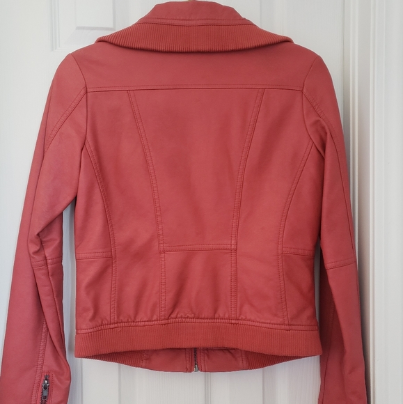 American Rag Cropped Leather Jacket - Picture 2 of 5